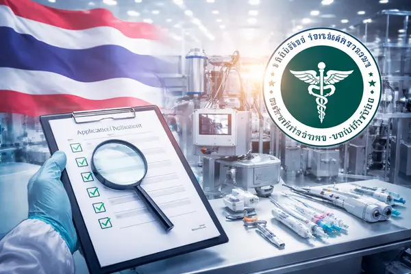 Thai FDA Medical Device Manufacturing License Requirements 2026